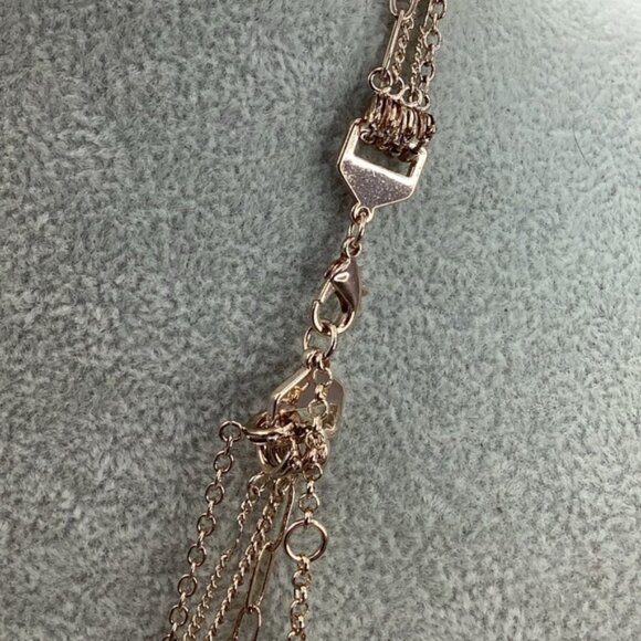 Jessica Simpson Rose Gold and a pinks Convertible Necklace - Picture 5 of 5